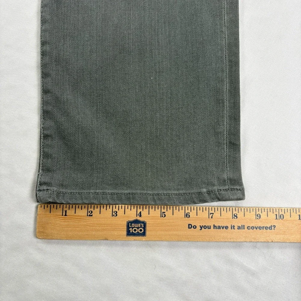 Lucky Brand Jeans Mens 36x32 Gray 363 Vintage Straight Leg Denim - Picture 8 of 11